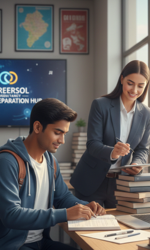 careersol - Student preparing for Exams